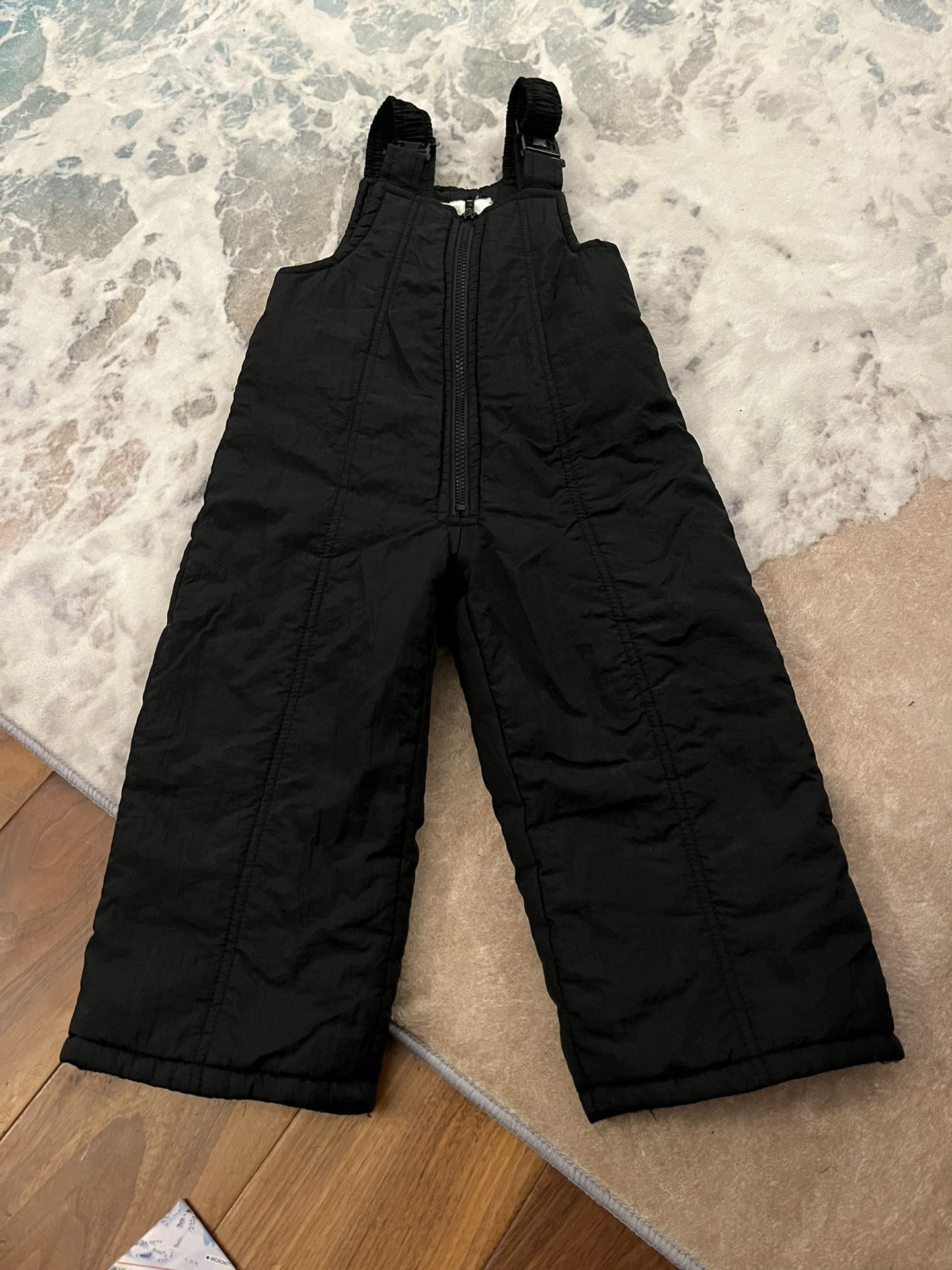 Black Ski Bib Size 18M