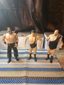 2005 Giants Of WWE Lot (FACTORY ERROR)