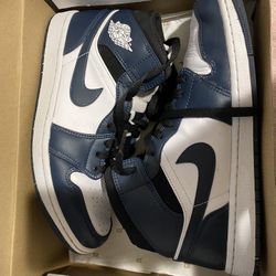 Nike Air Jordan 1 Mid Armory Navy Blue