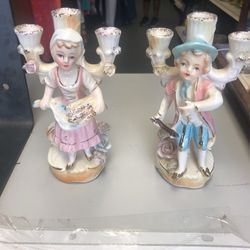 Vintage Candle Holders