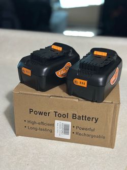 2-Pack 20V MAX 5.0Ah Lithium-Ion Power Tool Batteries – New