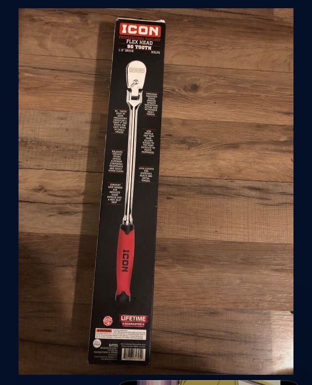 Icon Ratchet Professional Ratchet 1/2 Drive
