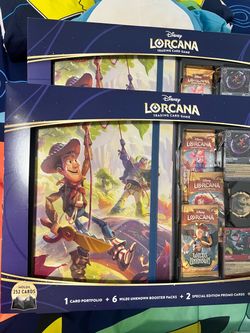 Disney Lorcana Wilds Unknown Portfolio Bundle
