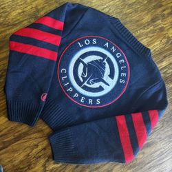 Clippers Logo Crop Sweater 