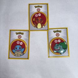 Pokemon X Target Pins Complete Set