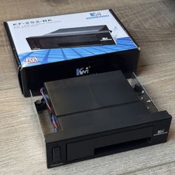 Kingwin KF-252-BK Hot Swap Rack – 2.5”/3.5” SATA, Tool-Free, NEW
