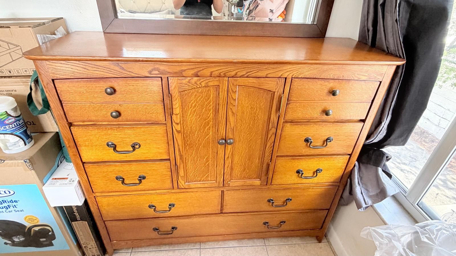 Juego De Cuarto Con Espejo En Perfecto Estado