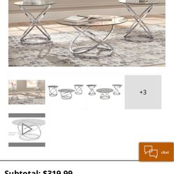 2 End Tables (does Not Include Coffee Table)