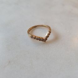 Rose Gold Minimalism Ring