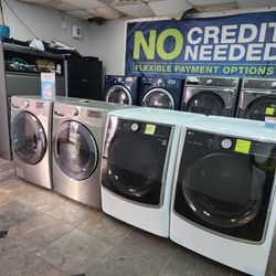 🎈💯LG SET STEAM WASHER AND GAS DRYER 💢 WITH WARRANTY 