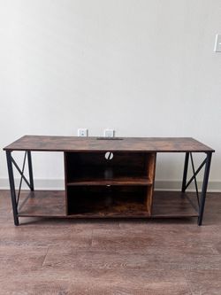 TV stand w/ outlet
