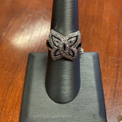 14K White Gold Ring