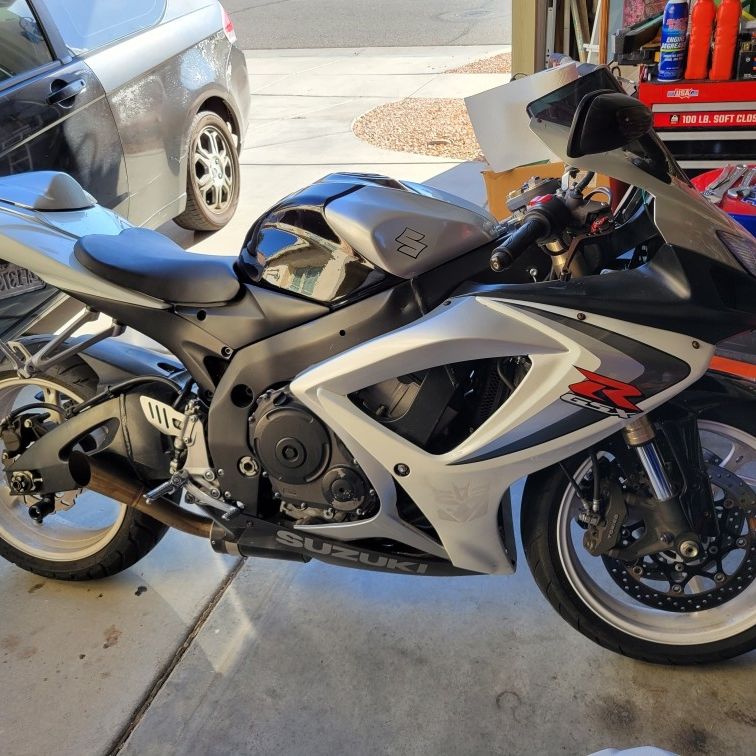 2007 Suzuki GSXR 600 for Sale in Hesperia CA OfferUp