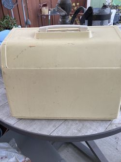 Vintage Sears sewing machine case