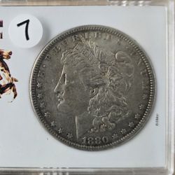 1880 Morgan Silver Dollar