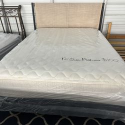 12” THICK Queen Spring Mattress 
