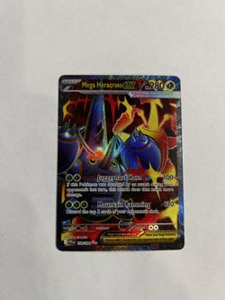 Pokemon Mega Heracross ex - 108/094 - ME02: Phantasmal Flames (PFL) PACK FRESH NM