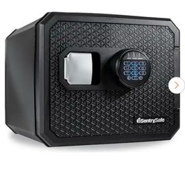 0.81 cu. ft. Waterproof and Fireproof Safe for Home with Backlit Digital Keypad and Adjustable Shelf