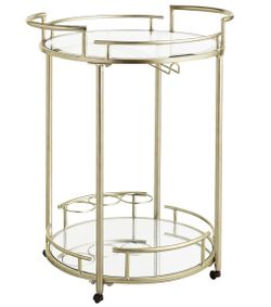 Pier 1 Imports Champagne Bar Cart