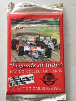 Racing collector cards 1991