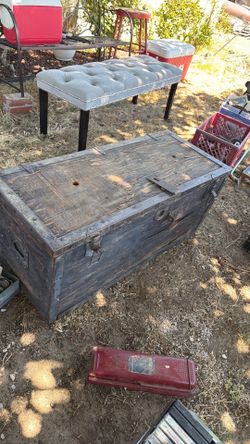 Big wooden chest