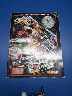 The Winston Lowes Motor speedway Nascsr Coca Cola 600 book