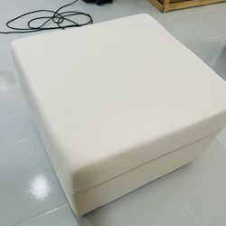  Beige Ottoman