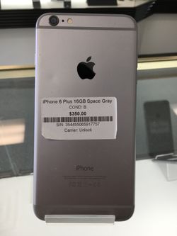 Great condition Factory unlocked Apple iPhone 6 Plus 16GB