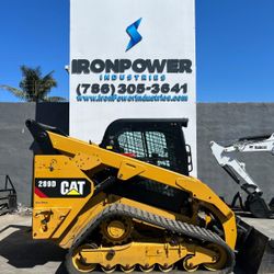 2015 Caterpillar 289D3 Skid Steer Loader - Enclosed Cab A/C & heater