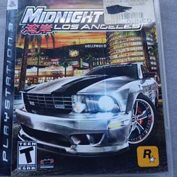 Midnight Club Los Angeles Ps3