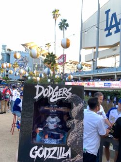 Dodgers SGA Godzilla Bobblehead 🐲⚾️