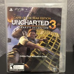 PS3 - Uncharted 3 Game of the Year Edition