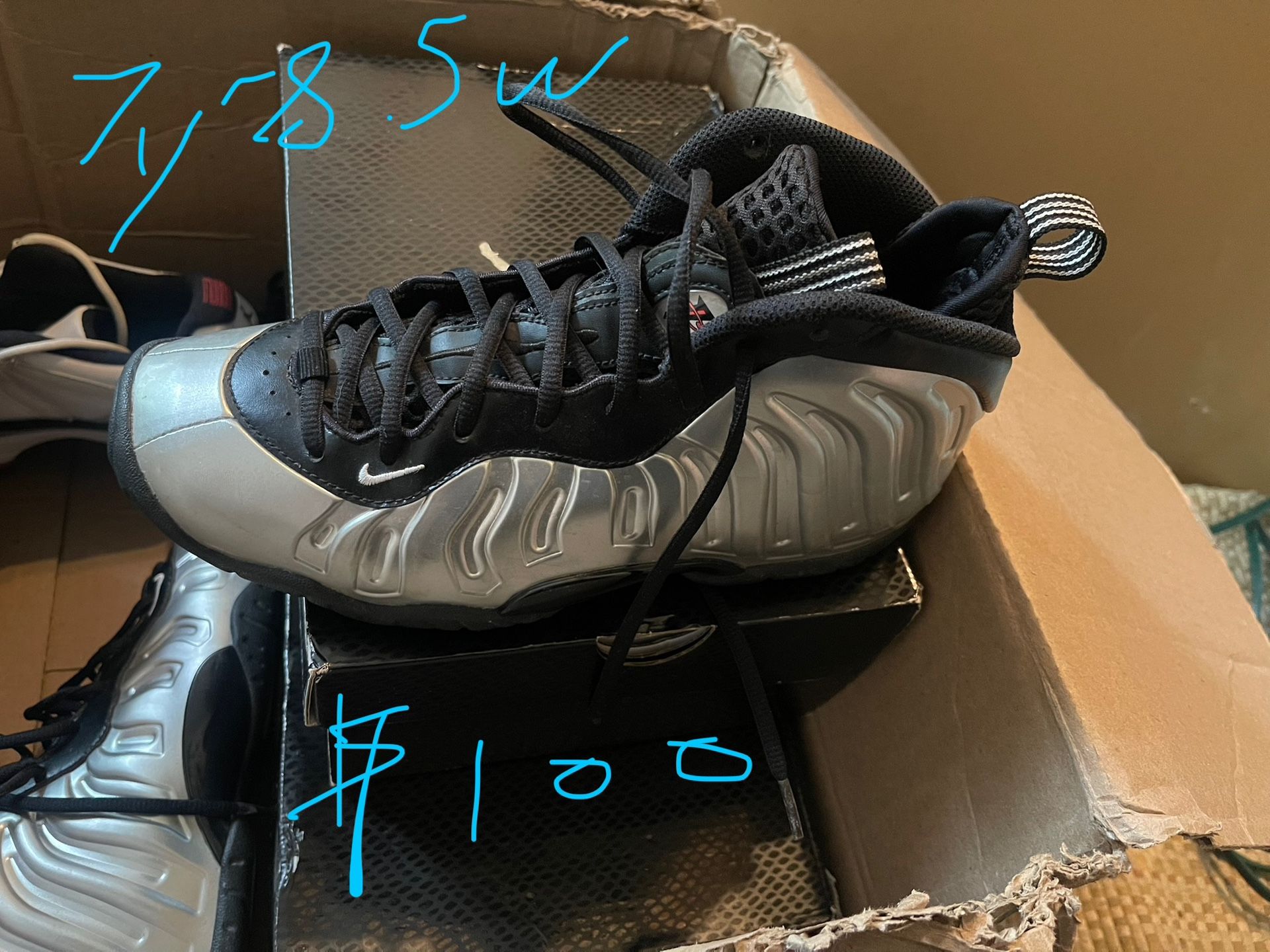Nike Foamposite Size 7y-8.5w