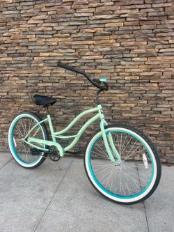 Freedom Cycles 26 inch Beach Cruiser Mint Green