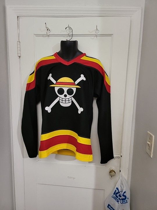 NWT One Piece Luffy Hockey Jersey Small BoxLunch Exclusive