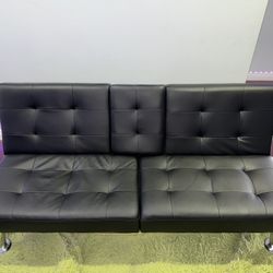 Leather Futon/Sofa Bed