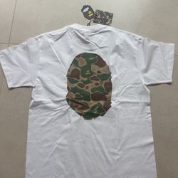 Bape Camo Green T-shirt Size L