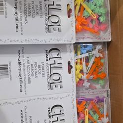 FULL CASE OF 24 PACKS of BARRETTES for GIRLS!