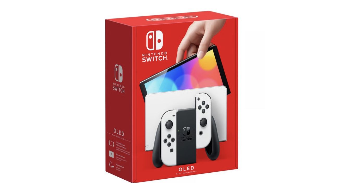 Nintendo Switch OLED – White Joy-Con – Excellent Condition