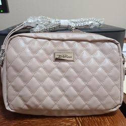 Bella Russo Light Beige Purse Handbag New