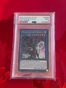 Yu-Gi-Oh Cards Magician of Chaos PSA 9