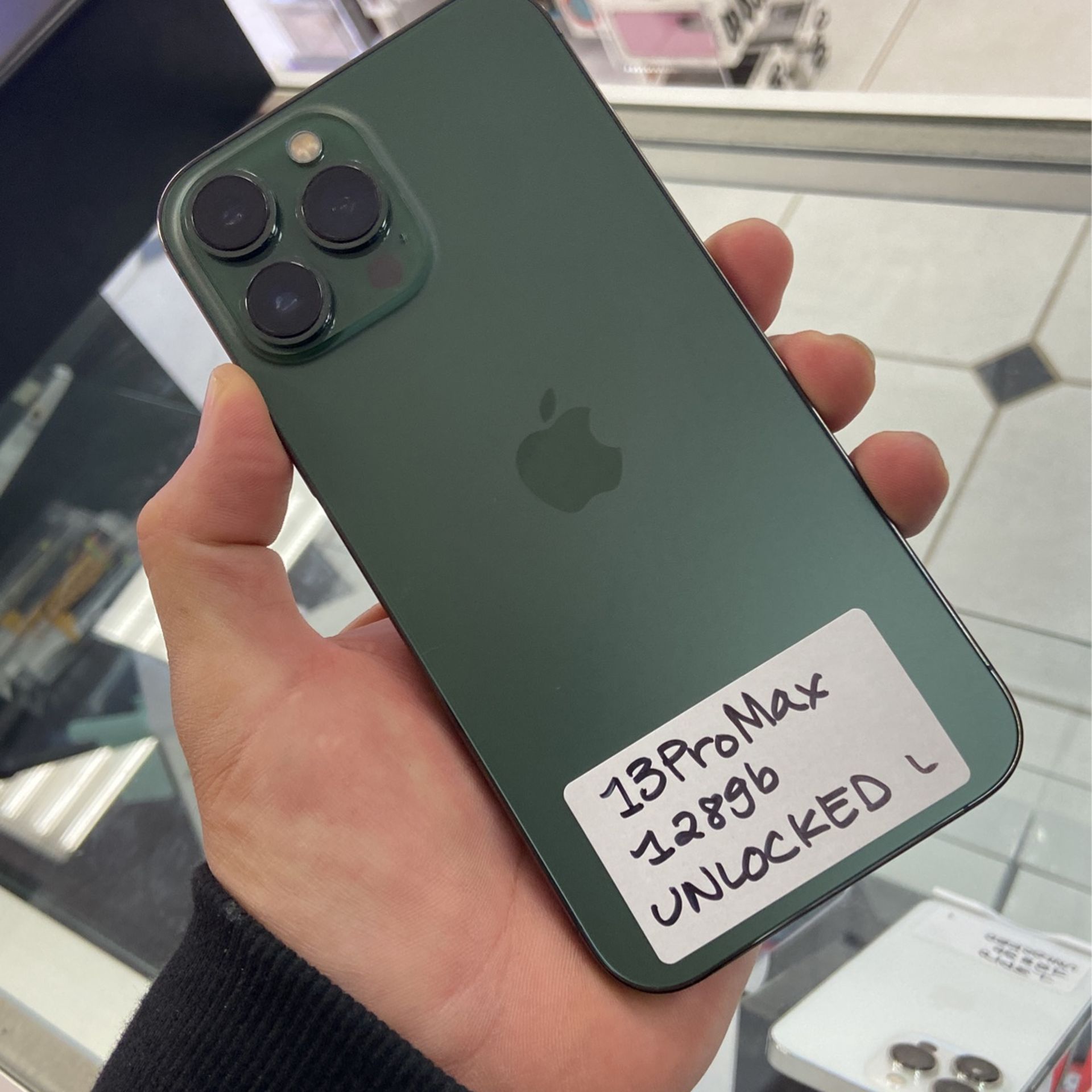 iPhone 13 Pro Max Unlocked. Cash Or $50 Down W Approval