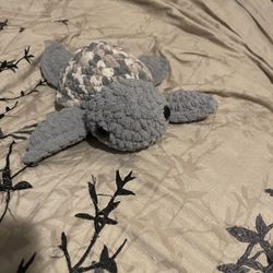 Soft Crocheted Turtles Come In A Few Colors 