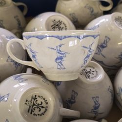 Homer Laughlin Teacups Tote