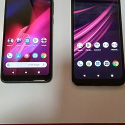 T-MOBILE 5G /REVVL-4 AND REVVL-5 PHONES IN BRAND NEW CONDITION WORKS PERFECT JUST CONNECT AND ENJOY . 1 Phone $90 Or BOTH For $150.