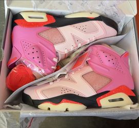 Air Jordan 6 Retro x Awake NY Pink Size 9.5