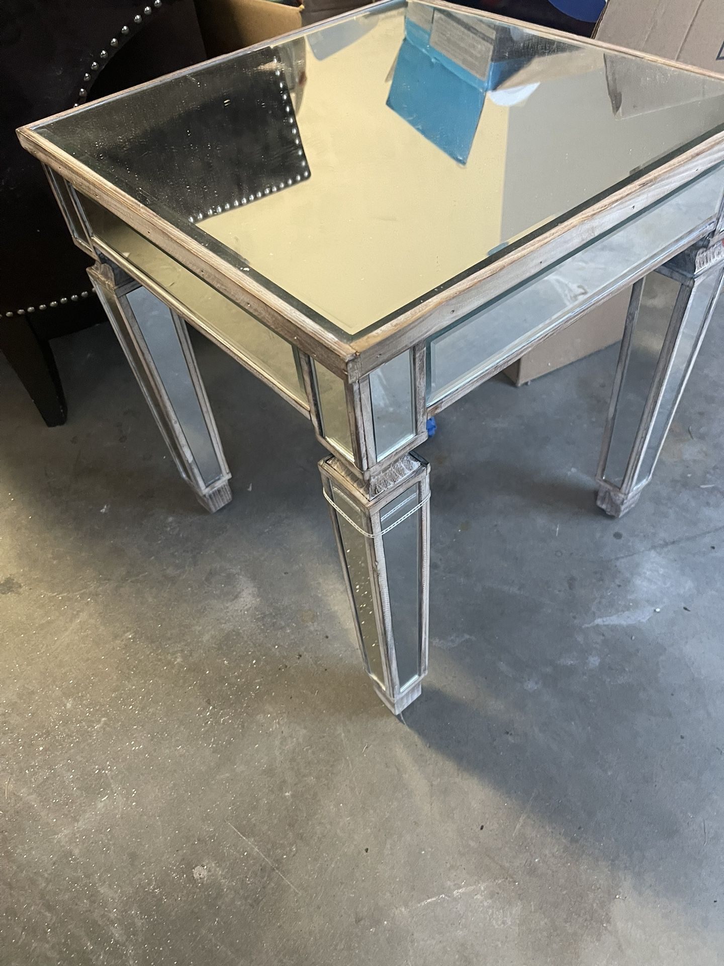 Mirrored Side Chair