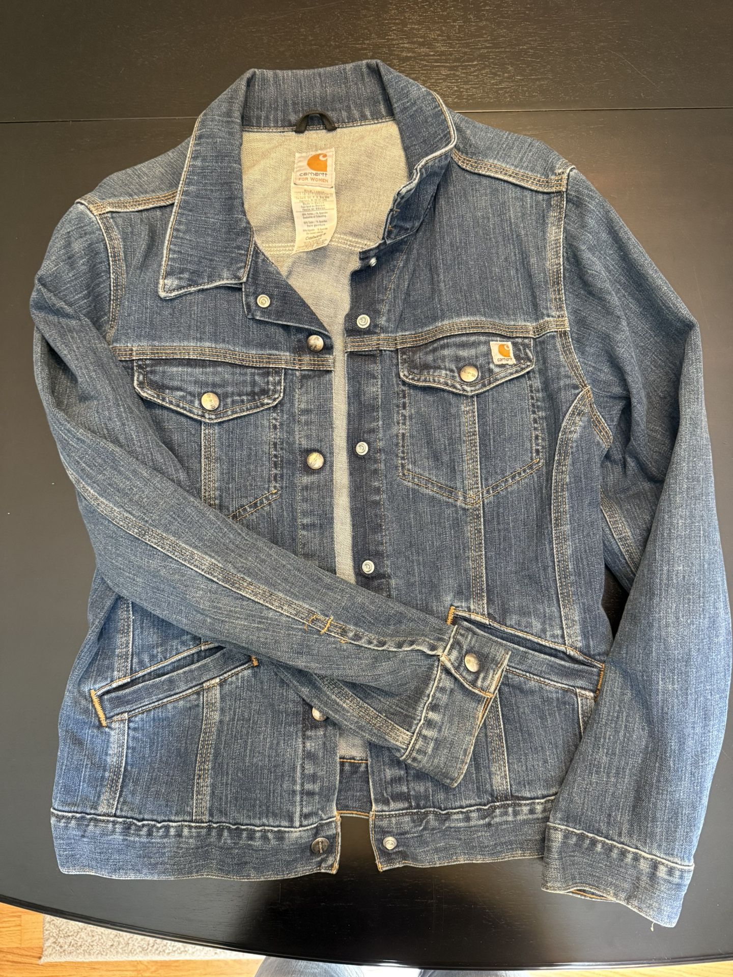 Women’s XL Carhartt Denim Jacket—Like new!
