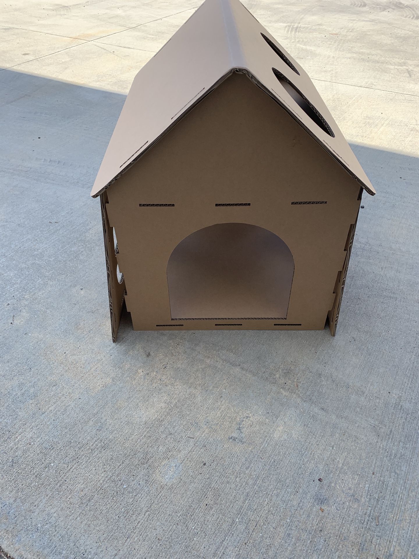 Cardboard Cat/Dog House