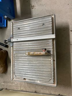 Rigid tile saw